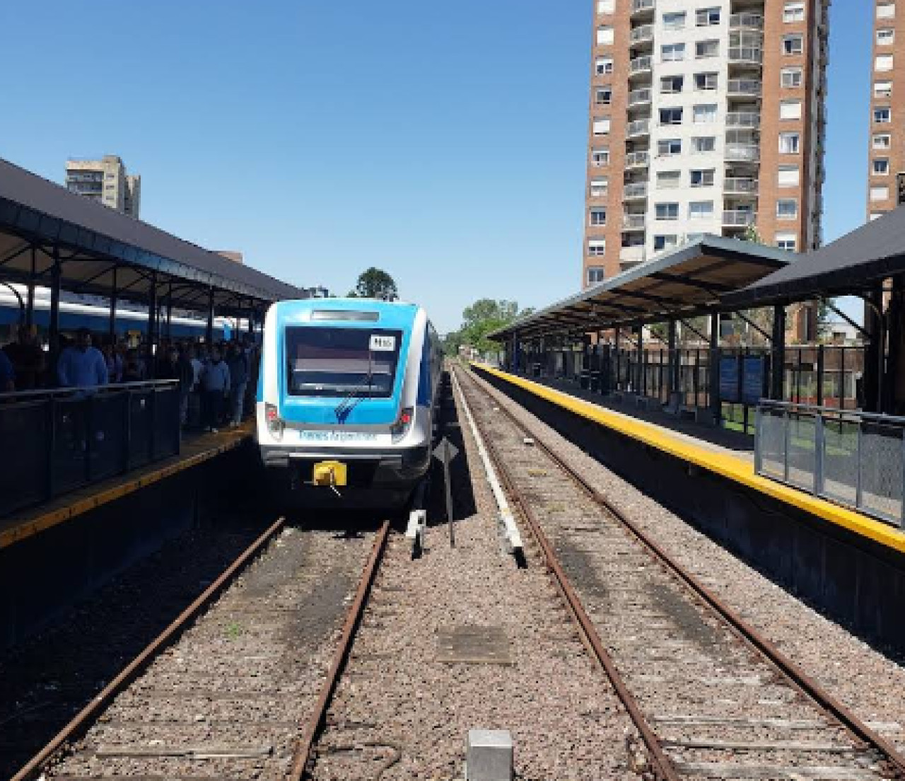 El ramal Tigre del tren Mitre estará cerrado por arreglos. Foto: Google Maps.
