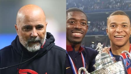 "Como un autista": el desagradable comentario de Jorge Sampaoli contra los franceses Ousmane Dembélé y Kylian Mbappé