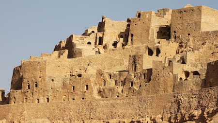 Ruinas en el desierto de Sahara. Foto: Pixabay.
