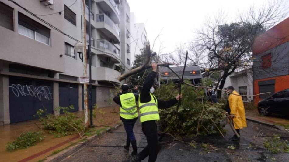 Temporal en Buenos Aires