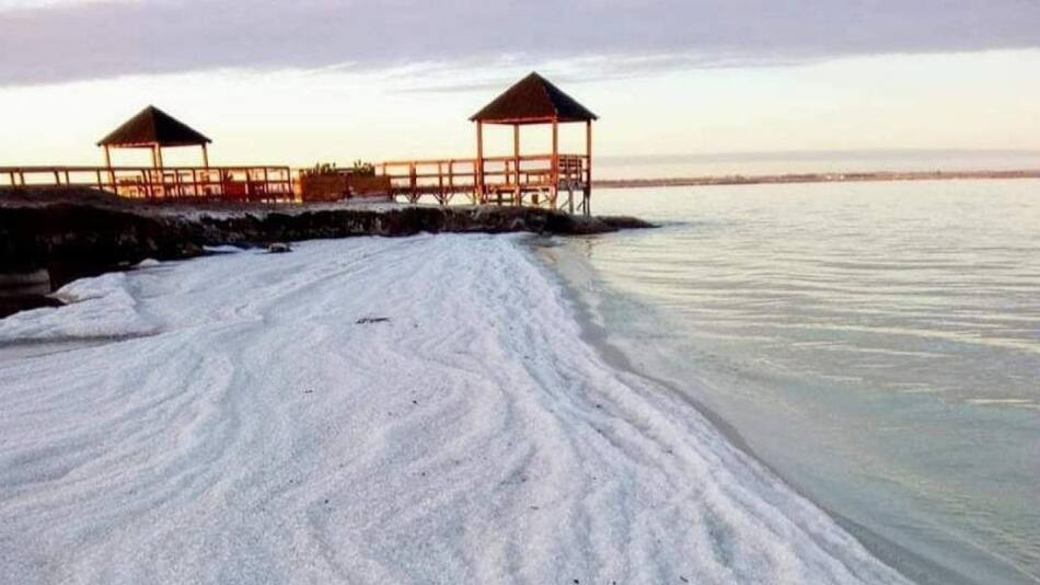 Las playas repletas de sal es uno de los atractivos de esta localidad.