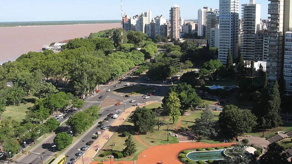Días calurosos en la Ciudad de Buenos Aires. Foto: NA.