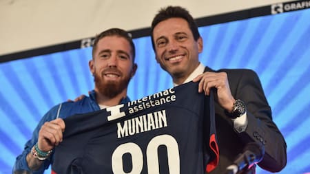 Iker Muniain fue presentado en San Lorenzo. Foto: X.