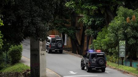 Asedio a la Embajada Argentina en Venezuela. Foto: Reuters