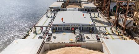 El Pyxis Ocean. Foto: cargill.com.