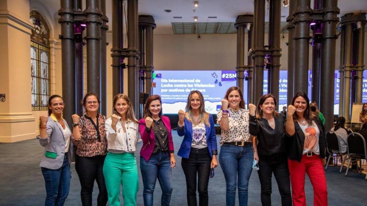 AySA organizó una jornada de encuentro y concientización en el Día Internacional de la Lucha contra las Violencias, foto prensa