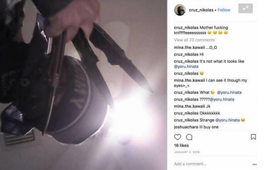 Nikolas Cruz - Instagram