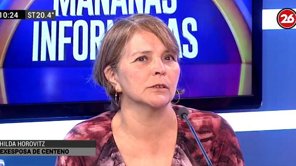 Hilda Horovitz - Ex esposa de Centeno - Cuadernos de corrupción K - Canal 26