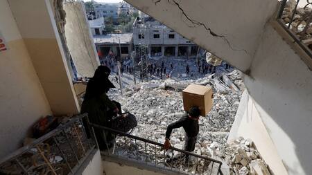 Destrucción en Gaza. Foto: Reuters.