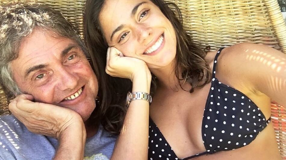 Alejandro y Tini Stoessel. Foto: Instagram.