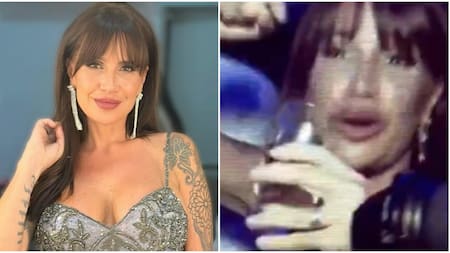 Flor Peña asistió a una fiesta en Carlos Paz. Foto: Instagram - captura América TV.