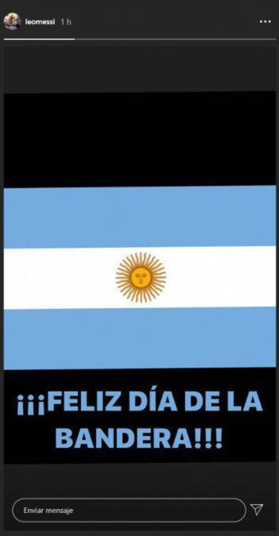 Lionel Messi, Selección Argentina, mensaje en Instagram