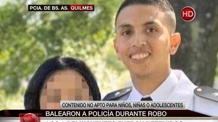 Policía baleado en Quilmes