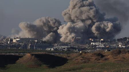 La guerra entre Israel y Hamás. EFE.