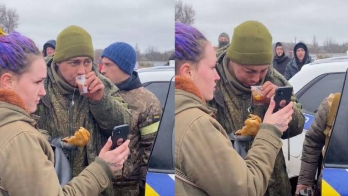 Ucranianos salvaron a un soldado ruso