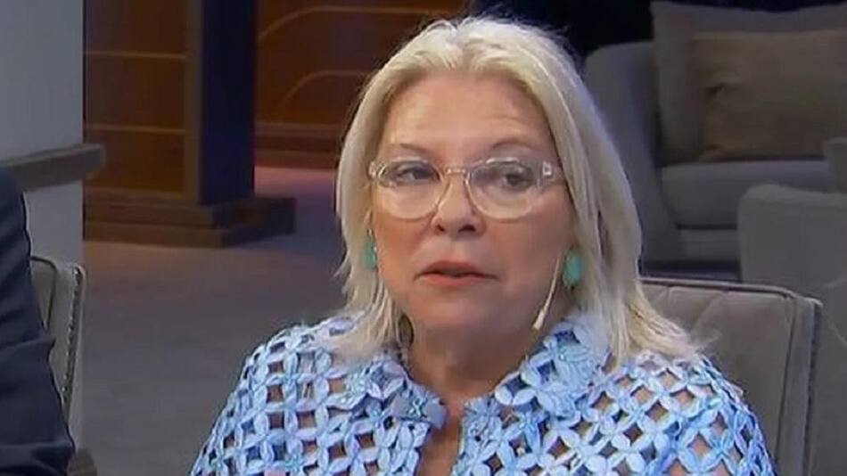 Elisa Carrió, ARI, Coalición Cívica, Juntos por el Cambio, Foto captura de TV