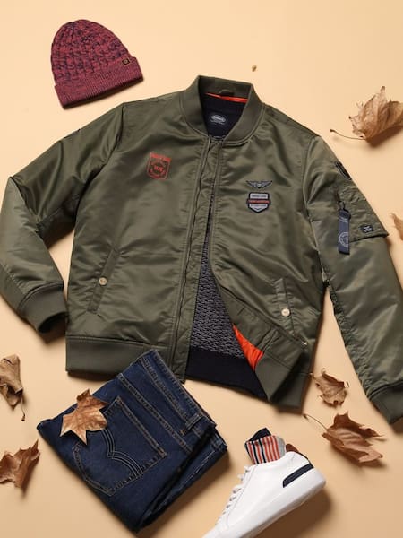 Campera bomber. Foto: Pinterest.