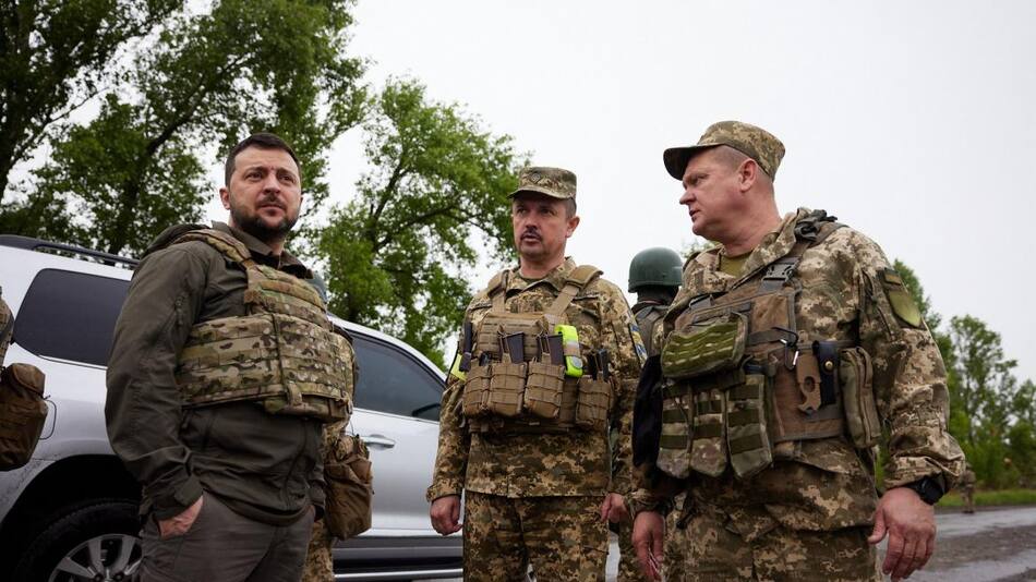 Conflicto Rusia-Ucrania, Guerra, Volodimir Zelenski, AFP
