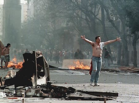 Crisis política en Argentina en diciembre 2001, AGENCIA NA
