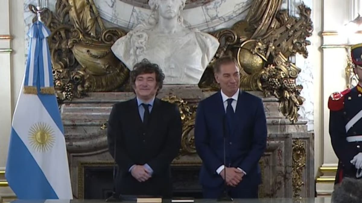 Santilli juró como nuevo jefe de Gabinete.