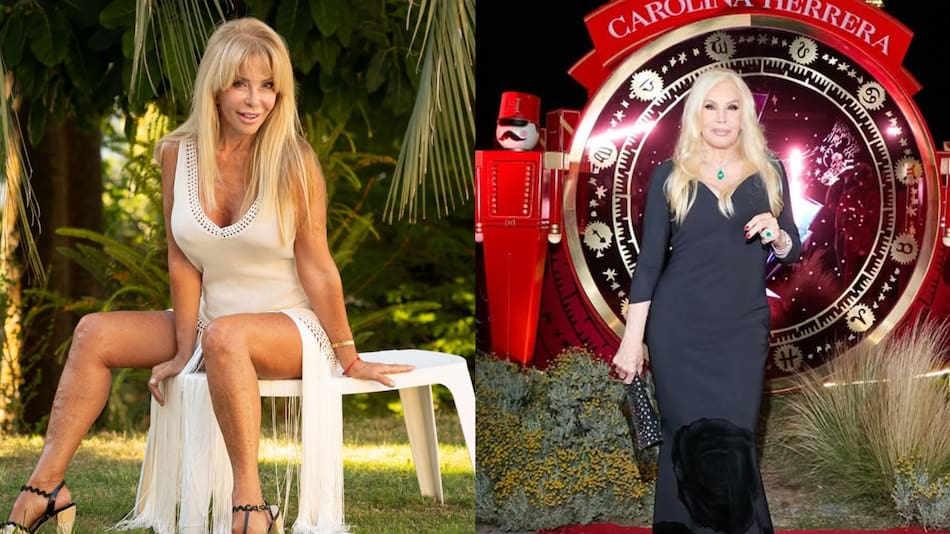 Graciela Alfano y Susana Giménez.