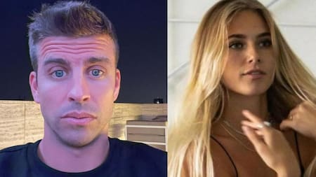 Piqué y Chiara Marti. Foto: Instagram/3gerardpique - clara.chiamartii