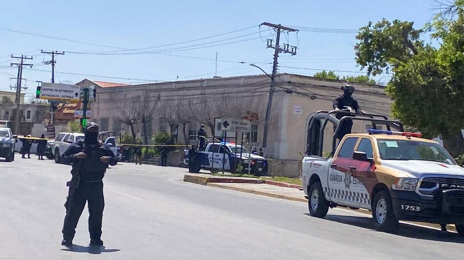 Escena del crimen. Foto: Reuters.