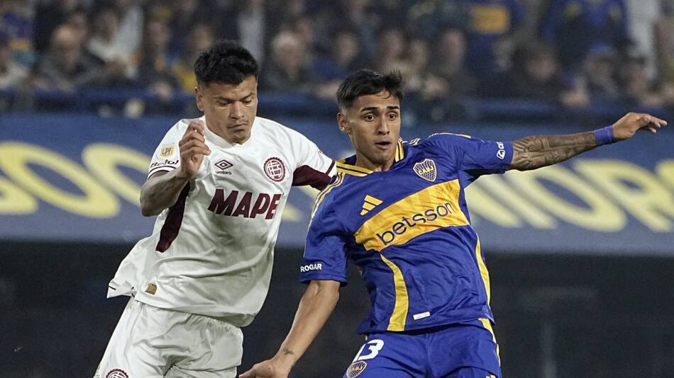 Boca vs Lanús, Torneo Apertura. Foto:X @BocaJrsOficial