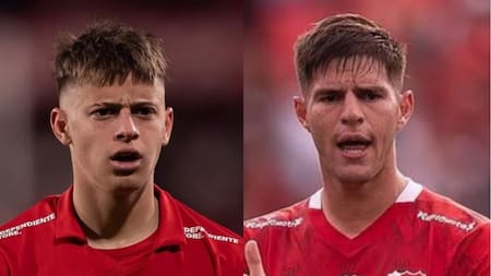 Marco Pellegrino y Diego Tarzia, Independiente. Fotos: Instagram