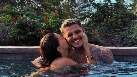 China Suárez y Mauro Icardi. Foto: redes sociales