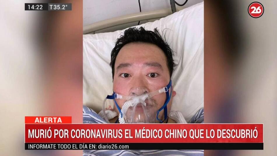 Li Wenliang, Médico chino alertó sobre coronavirus