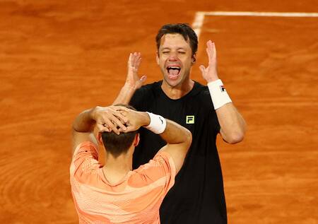 Horacio Zeballos y Marcel Granollers se consagraron en Roland Garros. Foto: Reuters/Lisi Niesner