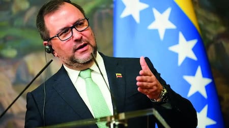 Yván Gil, ministro de Exteriores de Venezuela.