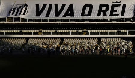 Velatorio de Pelé 2. Foto: Reuters.