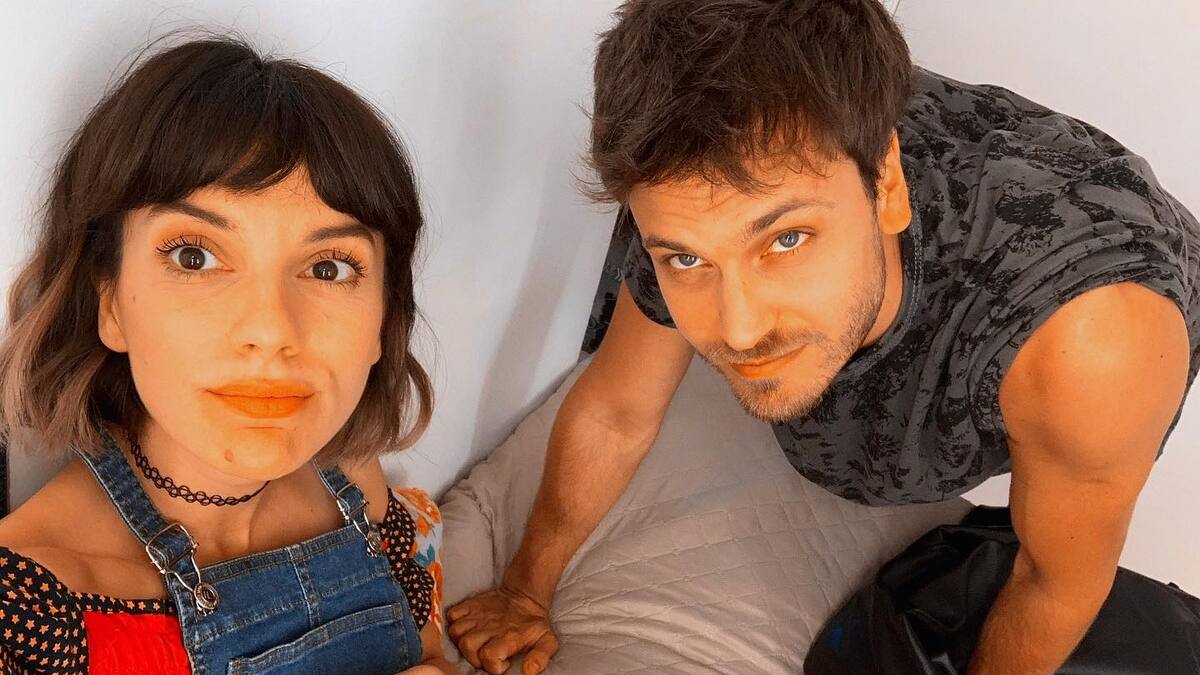 Gimena Accardi y Andrés Gil.