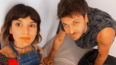 Gimena Accardi y Andrés Gil.