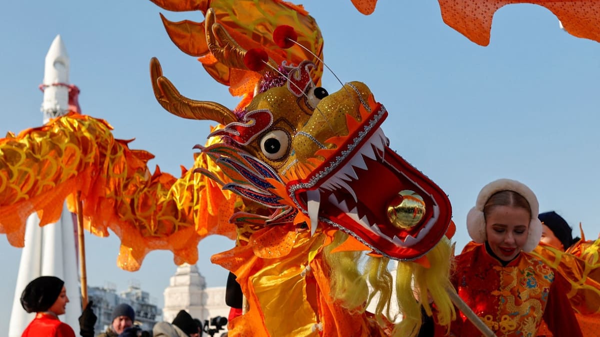Año nuevo chino 2024. Foto: Reuters