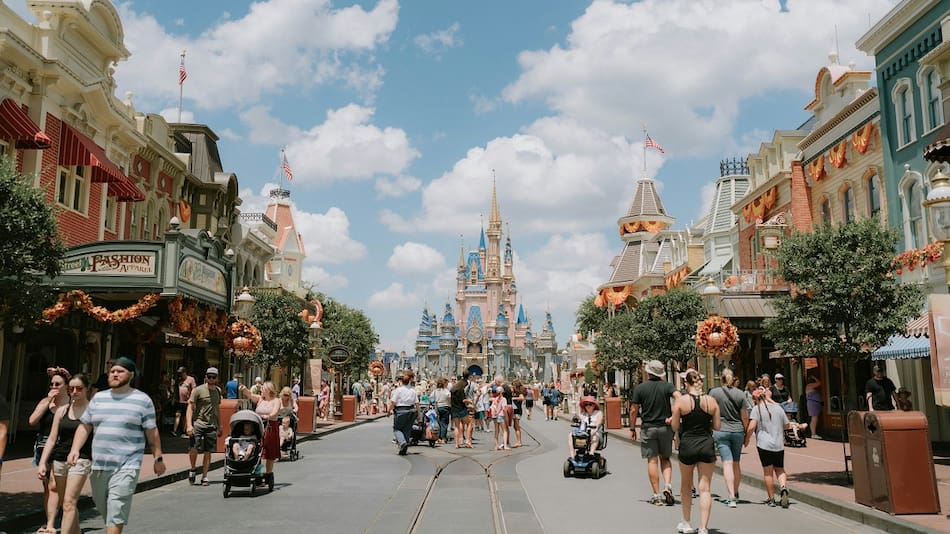 Parque de Disney en Orlando, Estados Unidos.