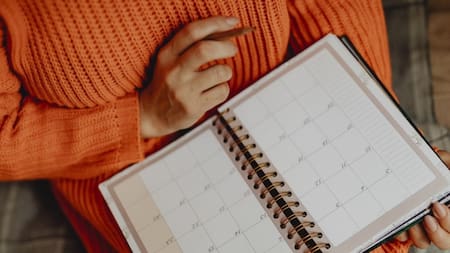 Calendario Foto: Freepik.