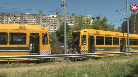 Choque de dos formaciones del Premetro en Villa Lugano, Canal 26