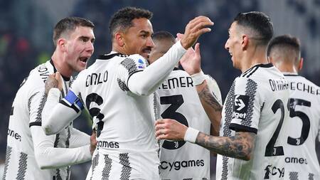 Festejo de la Juventus ante el Torino por la Serie A. Foto: REUTERS