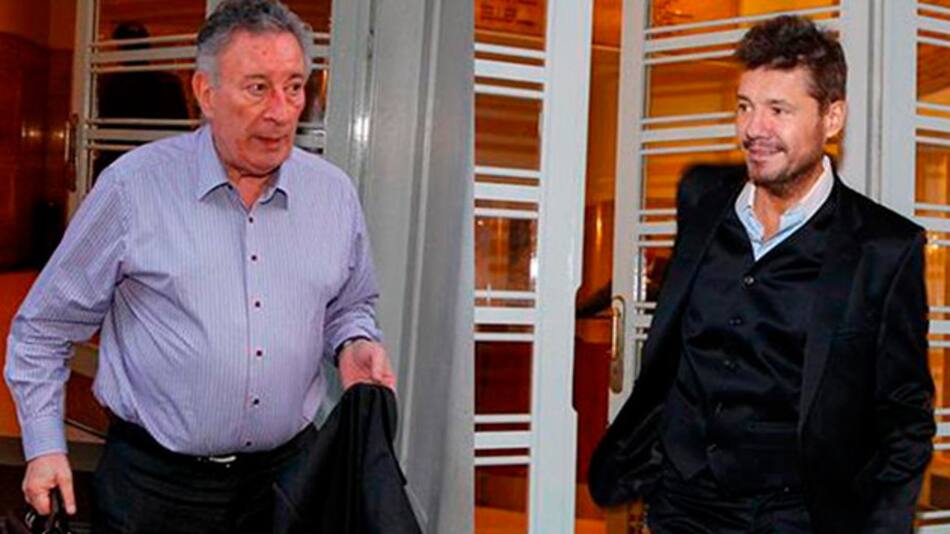 Luis Segura y Marcelo Tinelli