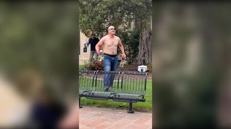 El detenido, acusado de haber iniciado un incendio, acto que se catalogó como "terrorista" por el FBI. Foto: EFE.