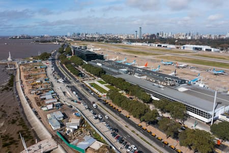 Aeroparque Jorge Newbery. Foto: argentina.gob