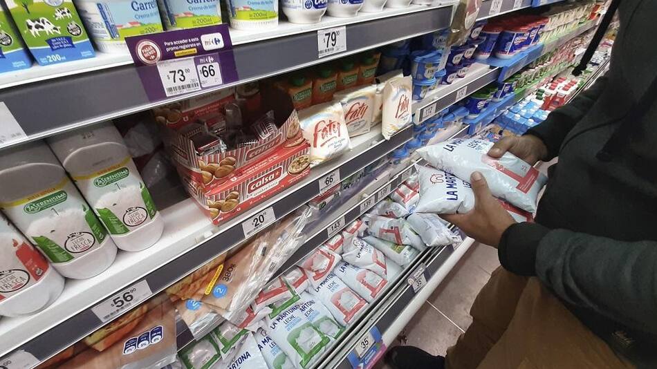 Supermercado, canasta básica de alimentos, consumo, inflación, Foto NA