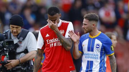 Arsenal vs. Brighton. Foto: Reuters.