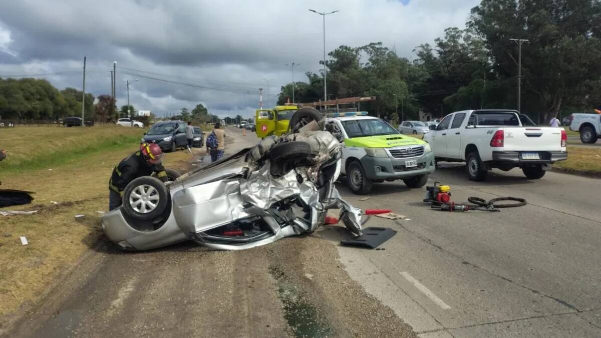 Choque fatal en Mar del Plata: murió un hombre de 57 años tras un accidente en la Ruta Provincial 88