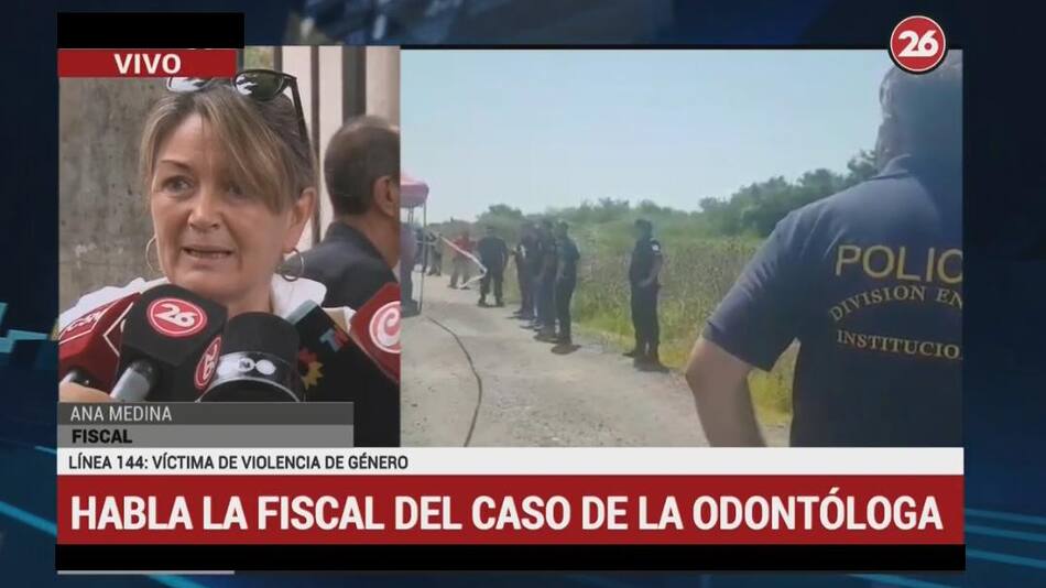Fiscal del caso por crimen de Gissela - Móvil Canal 26