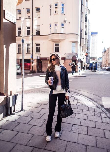 Look urbano calza oxford. Foto Pinterest