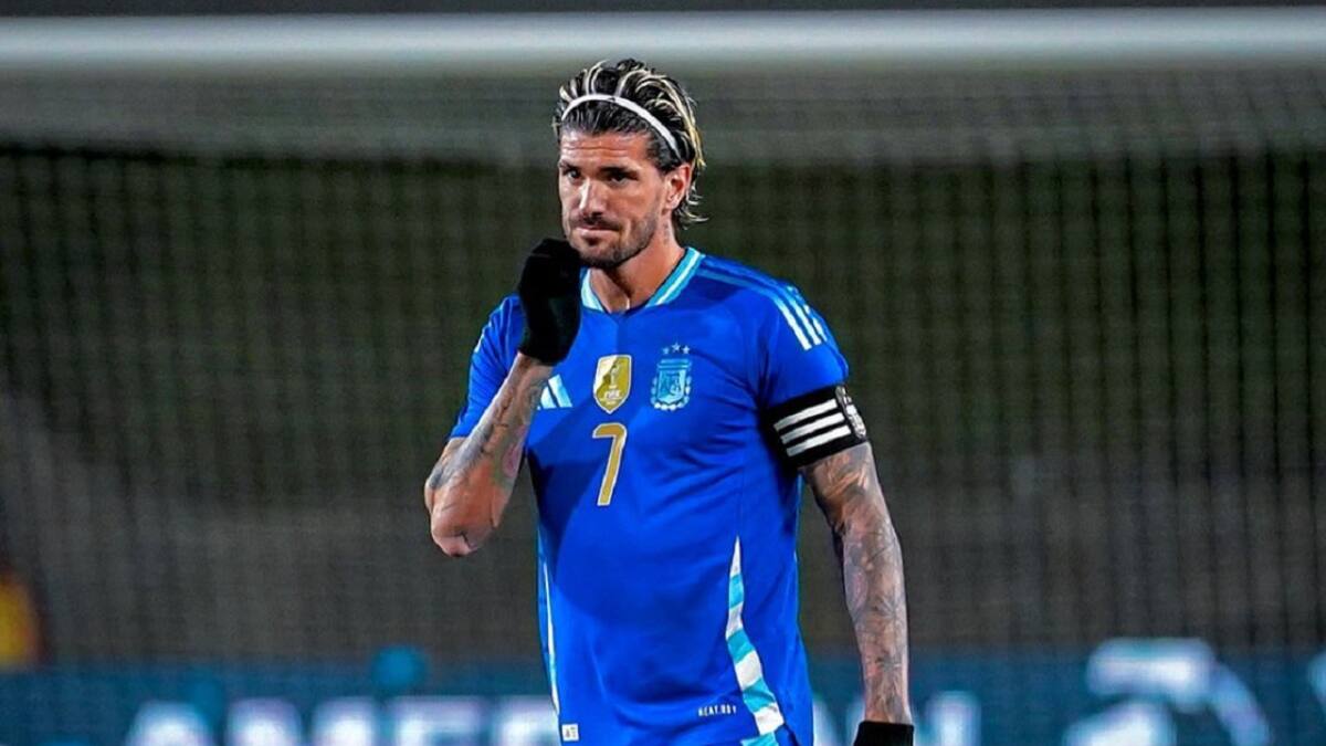 Rodrigo De Paul. Foto: Instagram @rodridepaul